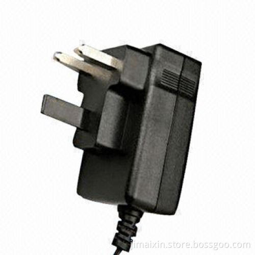 Switching power adapters with 15V/1A output, UK plug, UL, FCC, CE marks
